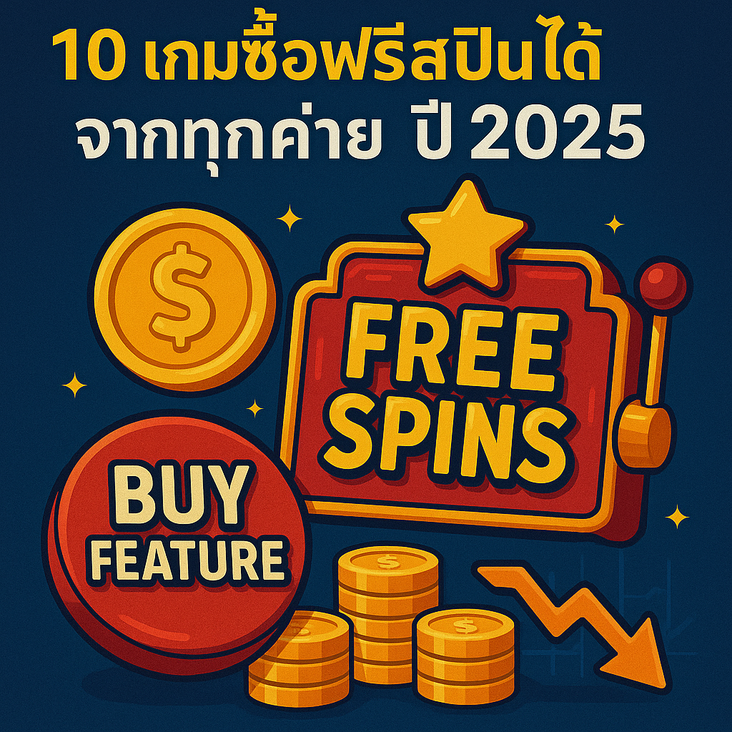 10 เกมซื้อฟรีสปินได้จากทุกค่าย