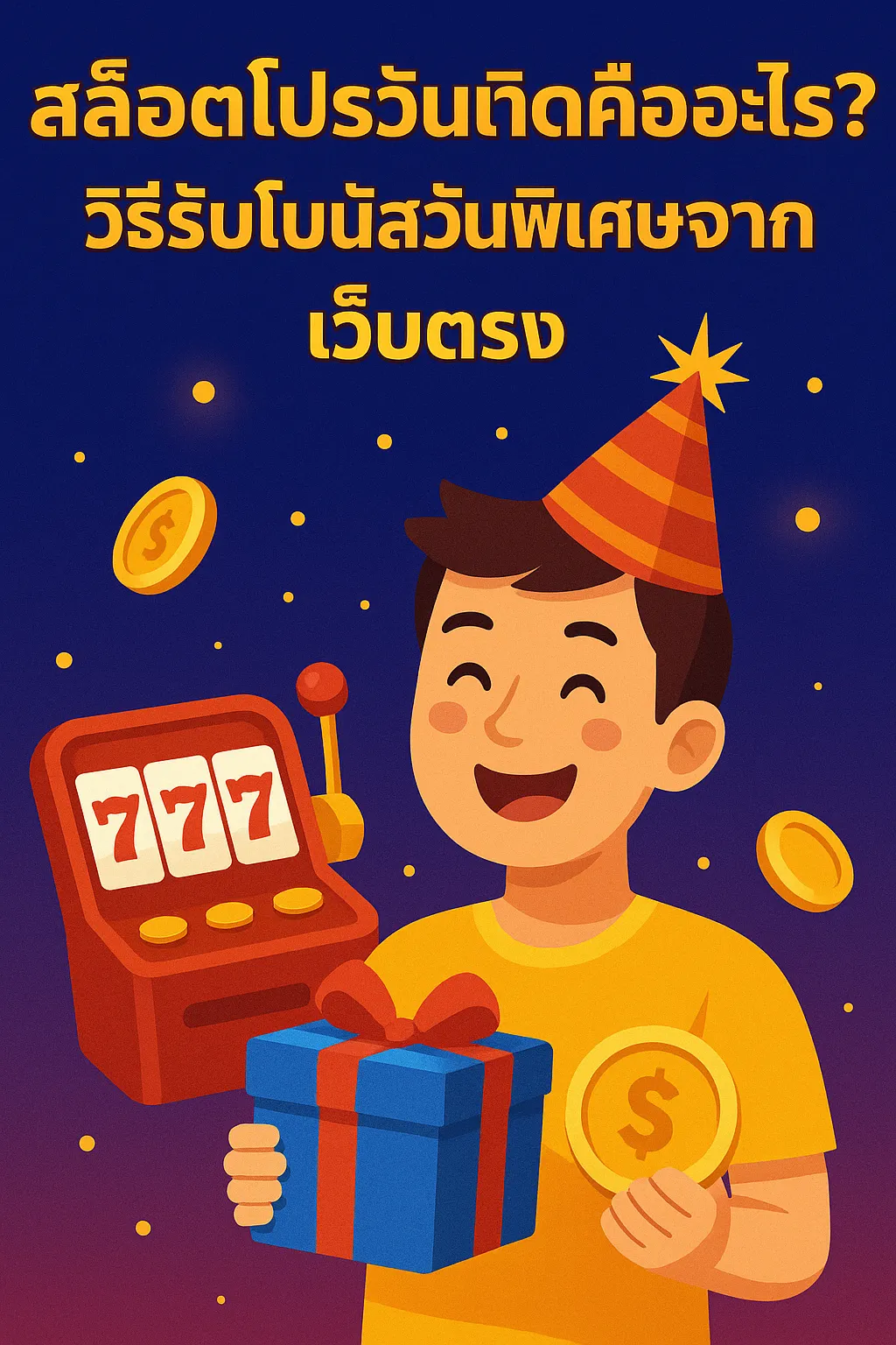 สล็อตโปรวันเกิดคืออะไร?